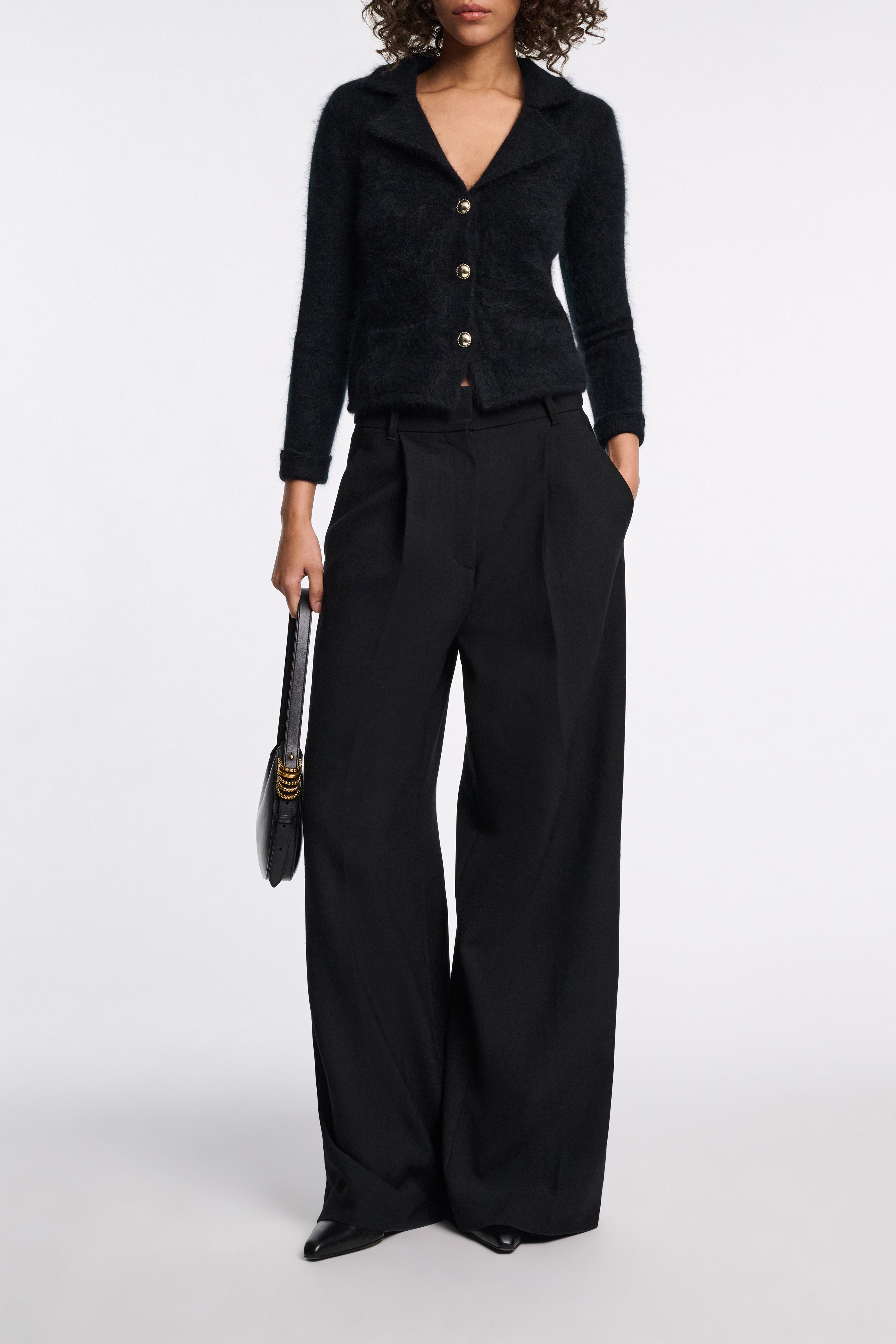 Dorothee Schumacher Fluffy knit blazer-style