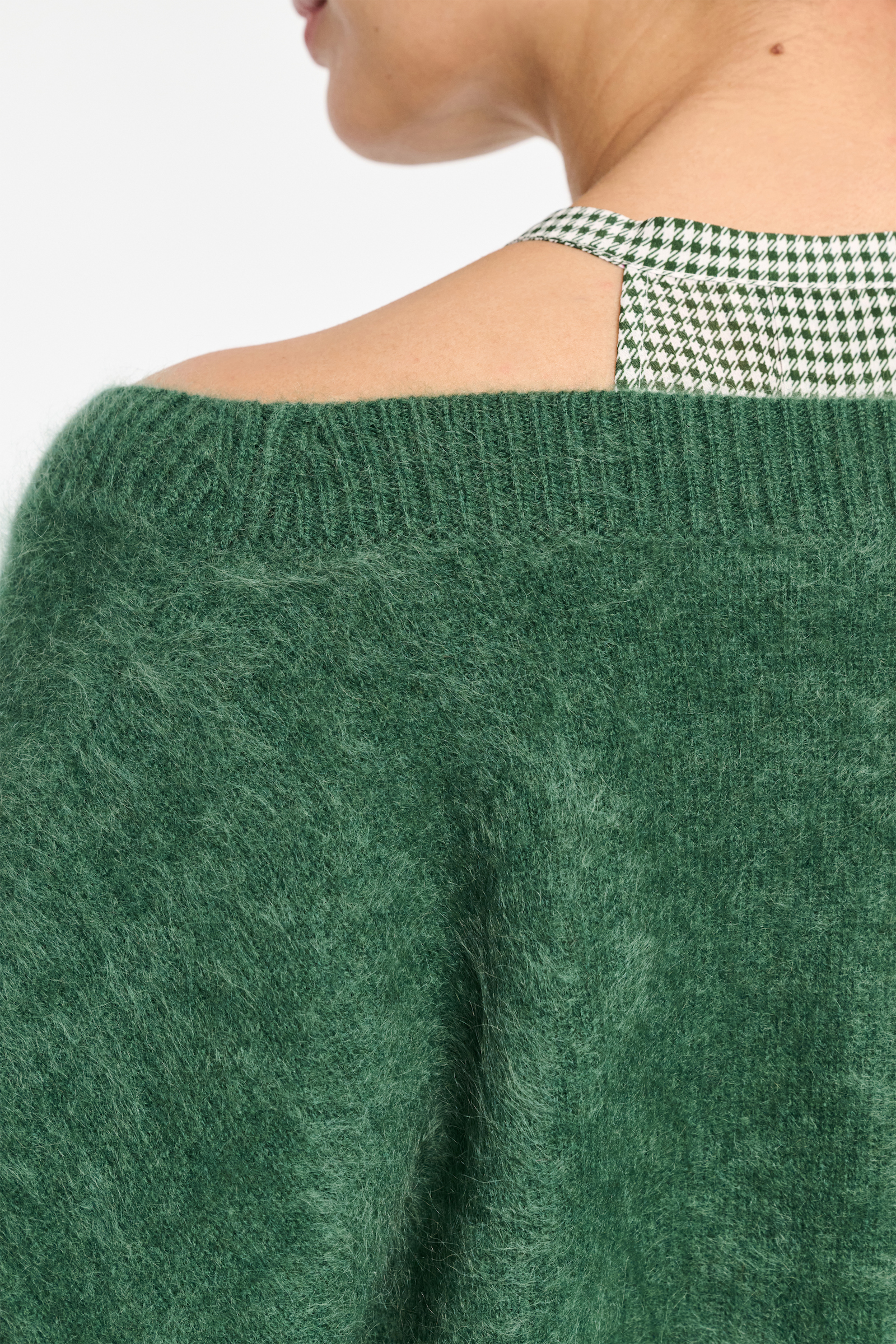 Dorothee Schumacher Wool-cashmere V-neck cardigan dark green