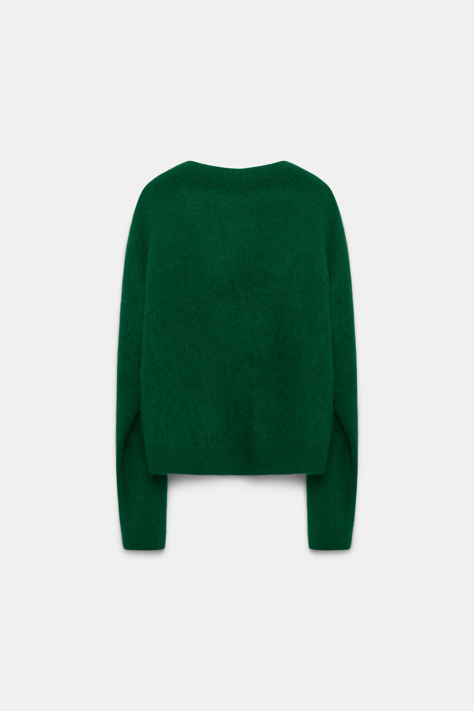 Dorothee Schumacher Wool-cashmere V-neck cardigan dark green