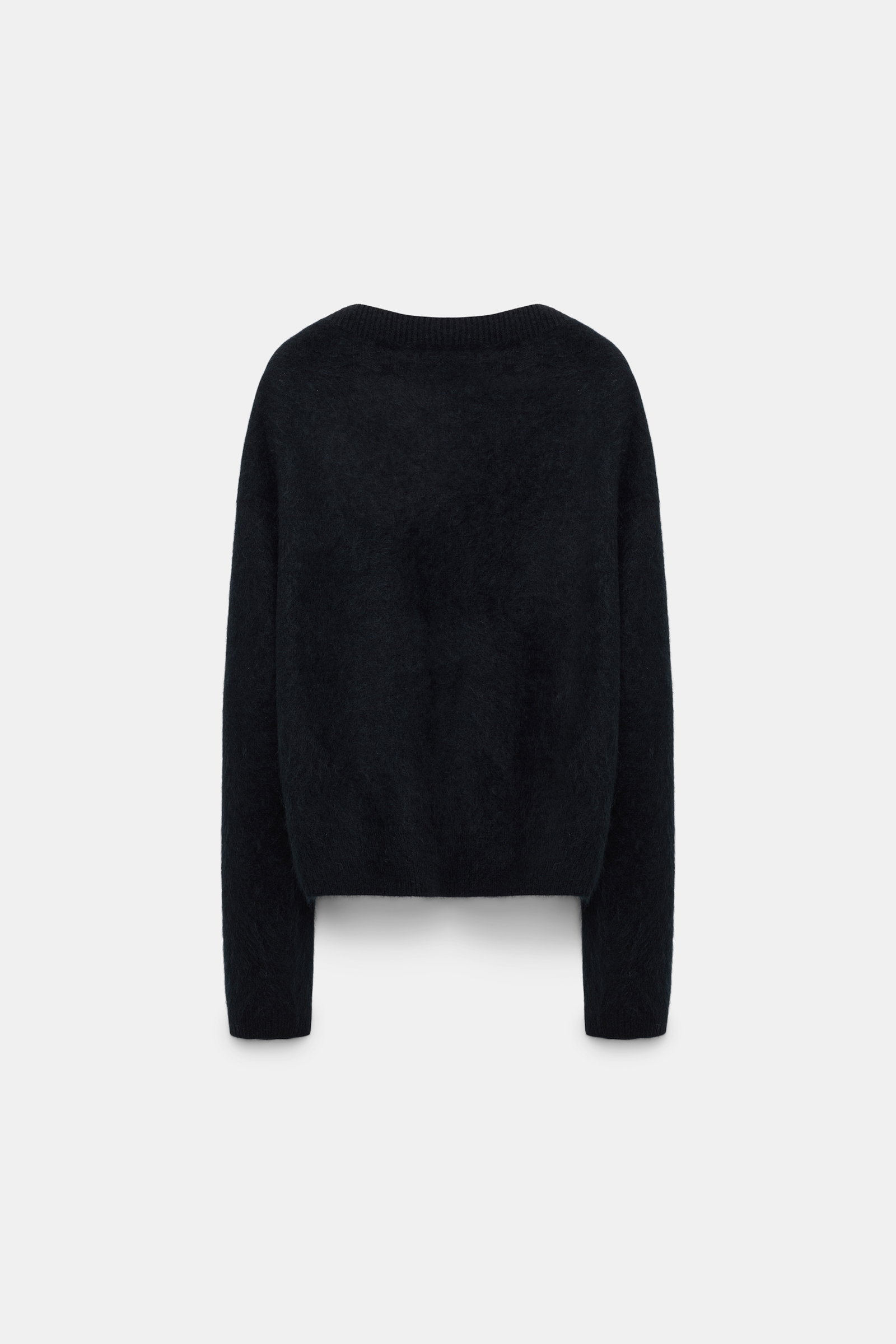 Dorothee Schumacher Wool-cashmere V-neck cardigan pure black
