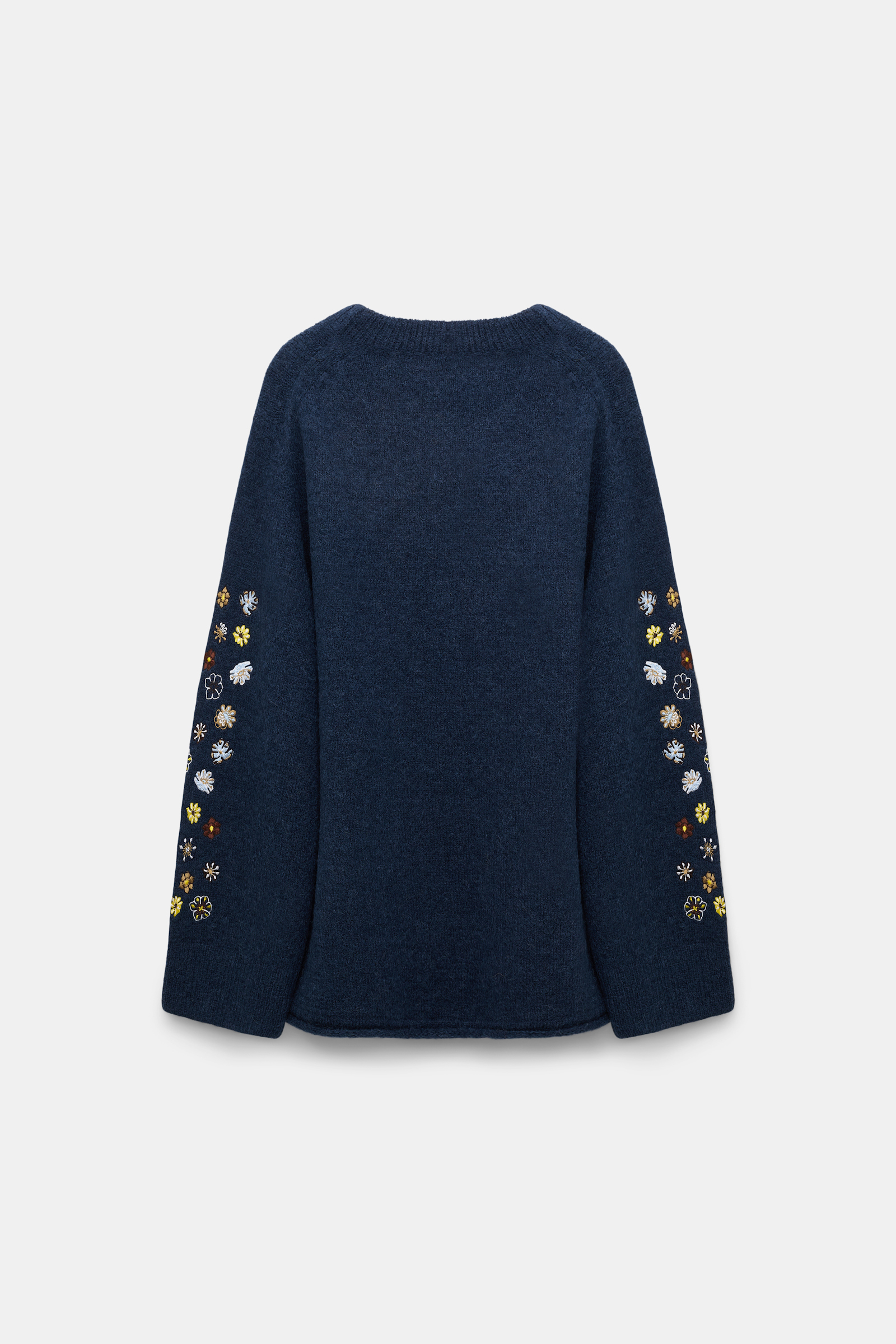 Dorothee Schumacher Alpaca-blend pullover with embroidery midnight
