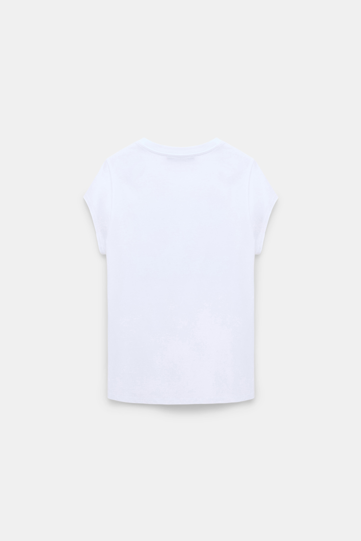 Dorothee Schumacher Rundhalsshirt mit “FRIENDS OF DOROTHEE” Print light blue friends