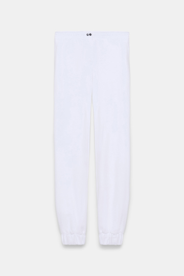Dorothee Schumacher Heavy cotton sweatpants pure white