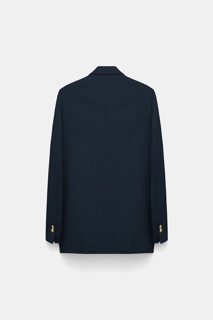 Dorothee Schumacher Double-breasted blazer dark navy