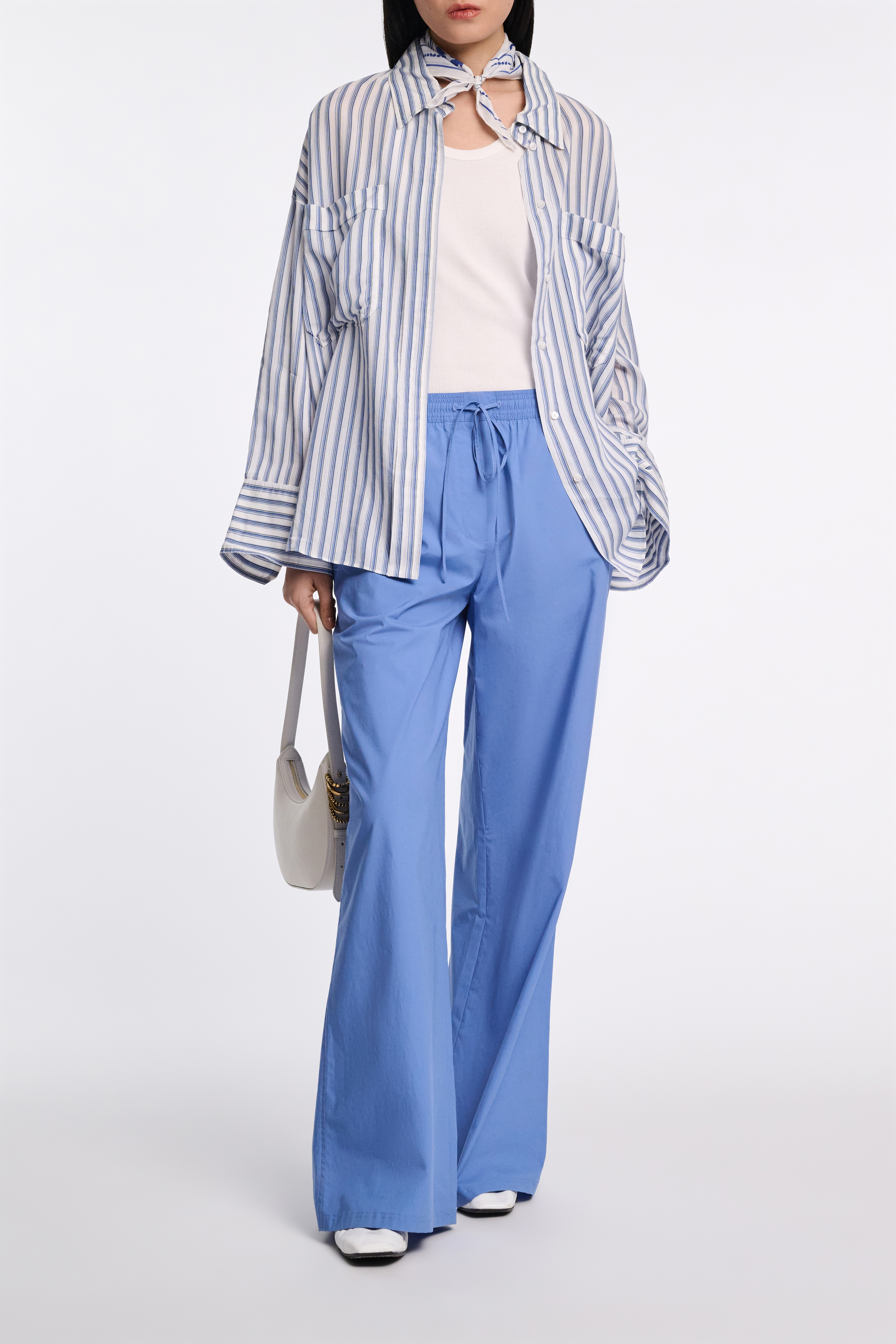Dorothee Schumacher Oversized shirt in striped