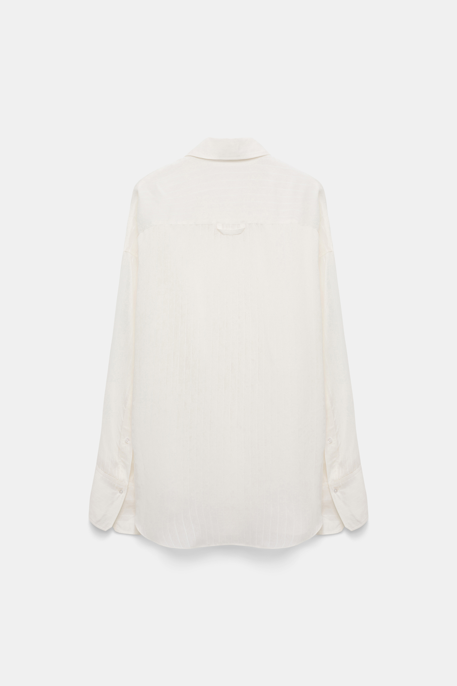 Dorothee Schumacher Oversized Hemd mit aufgesetzten Taschen pure white