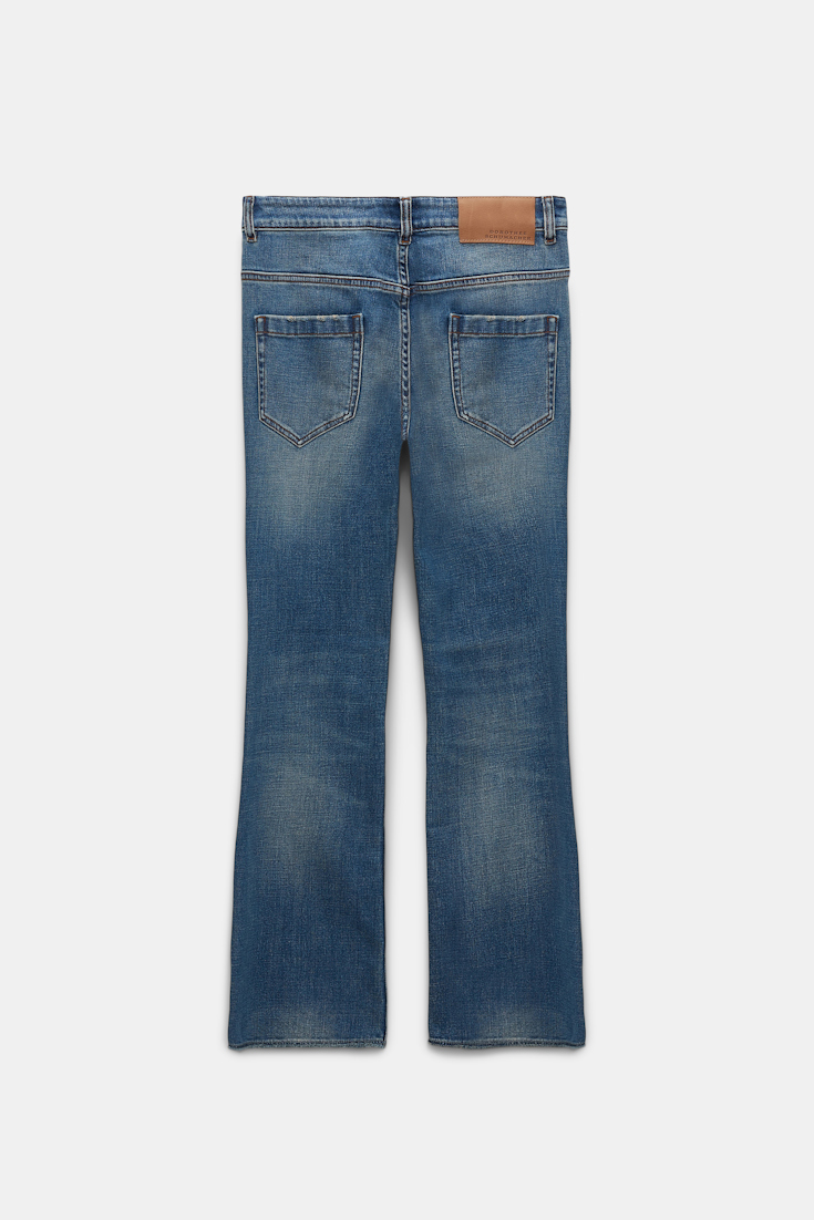Dorothee Schumacher Cropped flared jeans denim mix