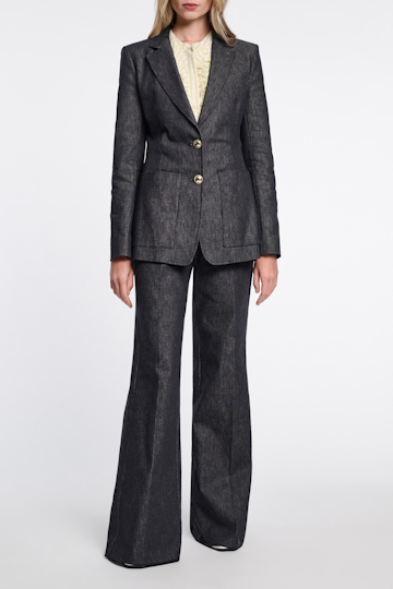 Dorothee Schumacher Elegante Hose aus Denim blue denim