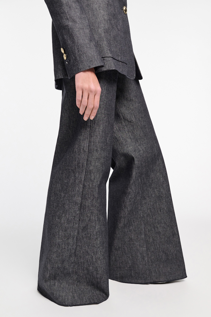 Dorothee Schumacher Elegante Hose aus Denim blue denim