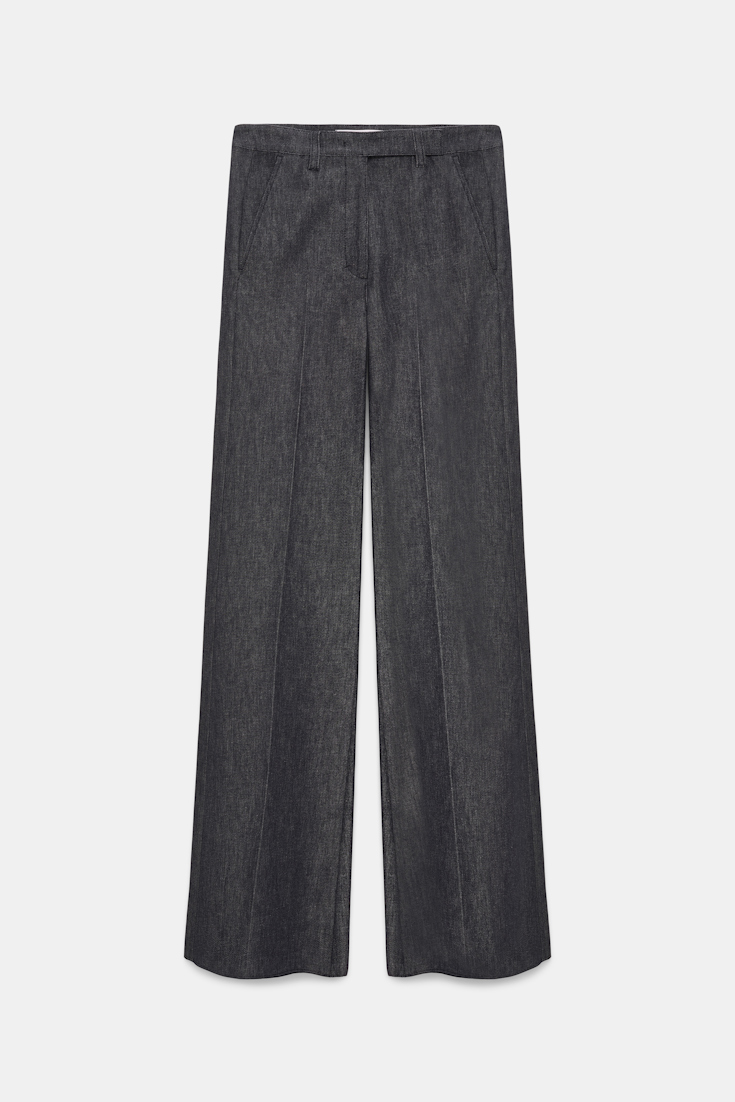 Dorothee Schumacher Elegante Hose aus Denim blue denim