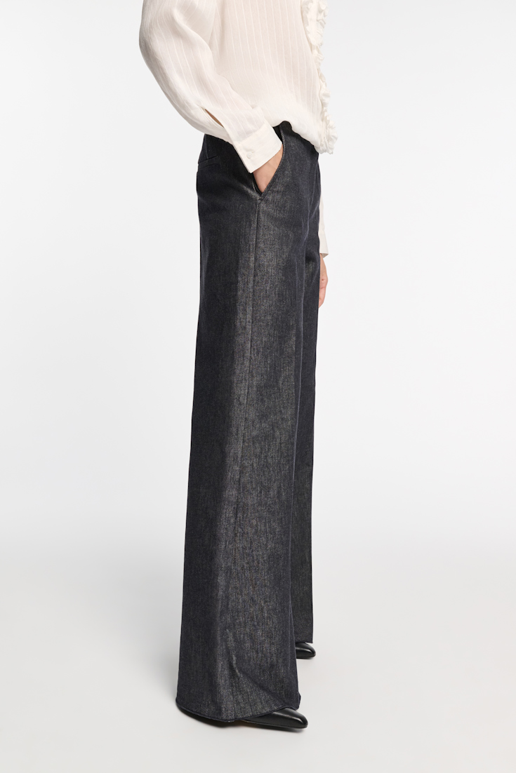 Dorothee Schumacher Elegante Hose aus Denim blue denim