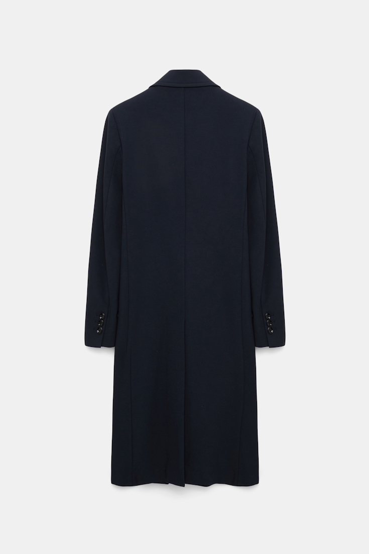 Dorothee Schumacher Indoor coat in Punto Milano dark navy