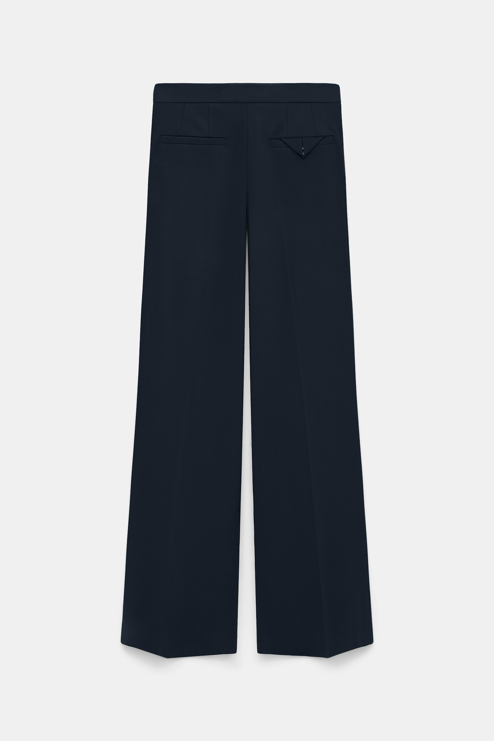 Dorothee Schumacher Hose aus Punto Milano mit weitem Bein dark navy