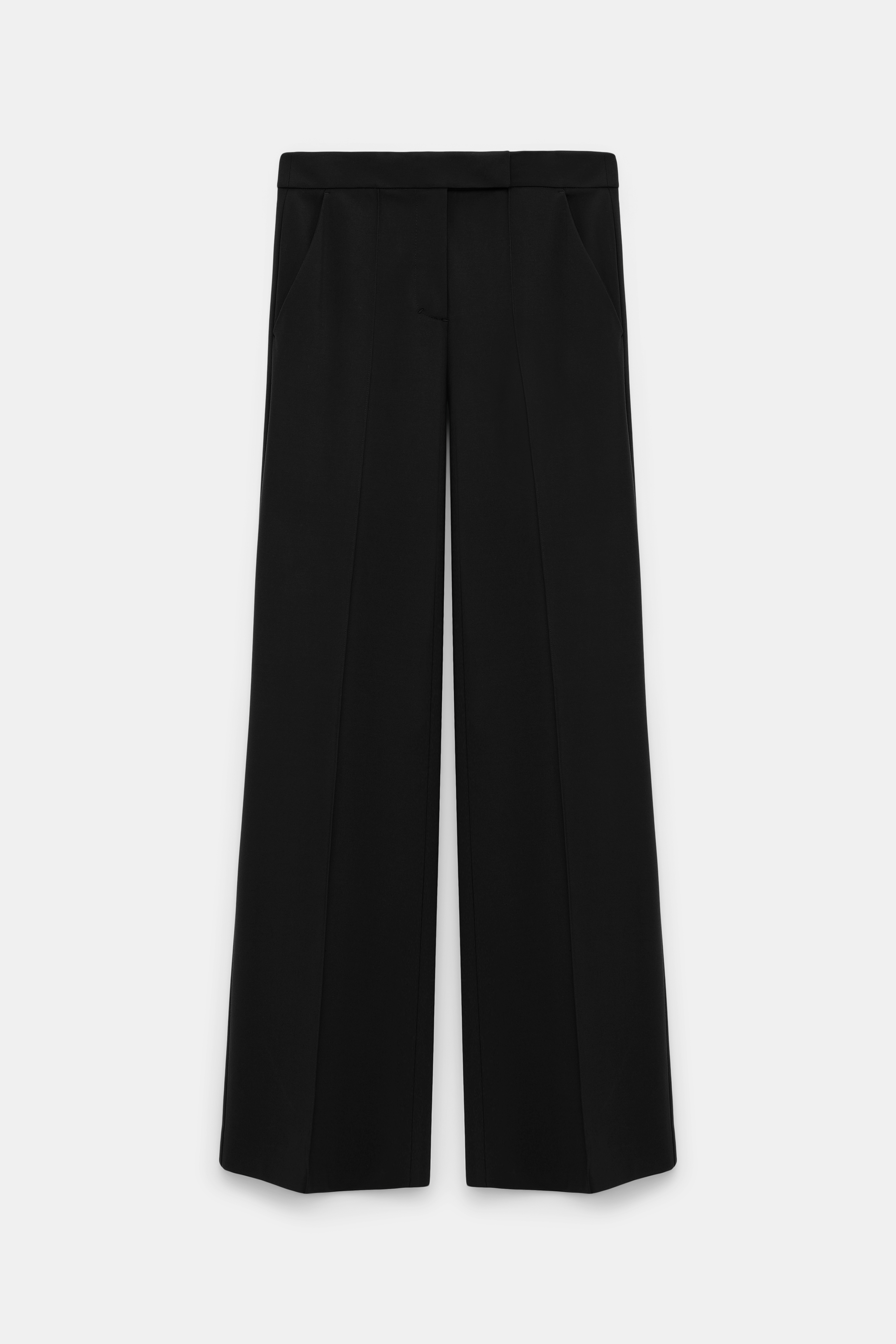 Dorothee Schumacher Wide leg pants in Punto Milano pure black