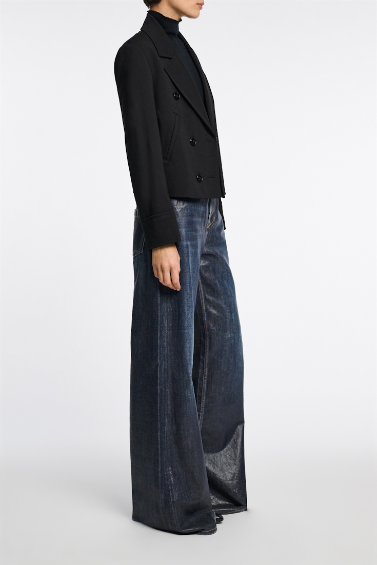 Dorothee Schumacher Boxy blazer in Punto Milano pure black