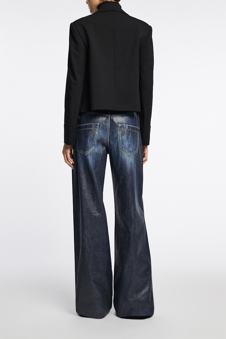 Dorothee Schumacher Boxy blazer in Punto Milano pure black