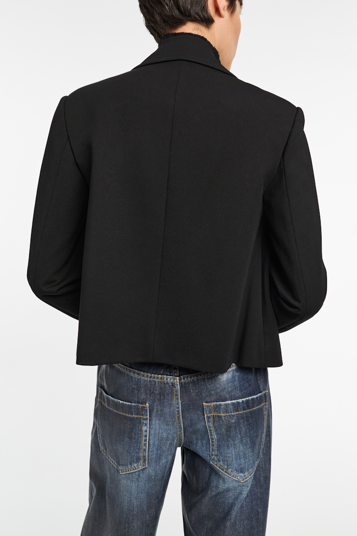 Dorothee Schumacher Boxy blazer in Punto Milano pure black