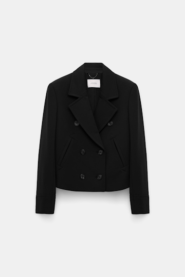 Dorothee Schumacher Boxy blazer in Punto Milano pure black