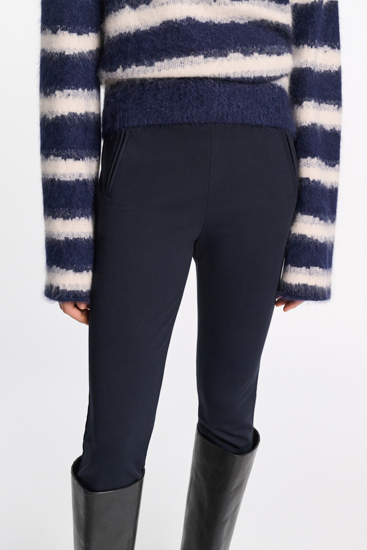 Dorothee Schumacher Leggings in Punto Milano dark navy