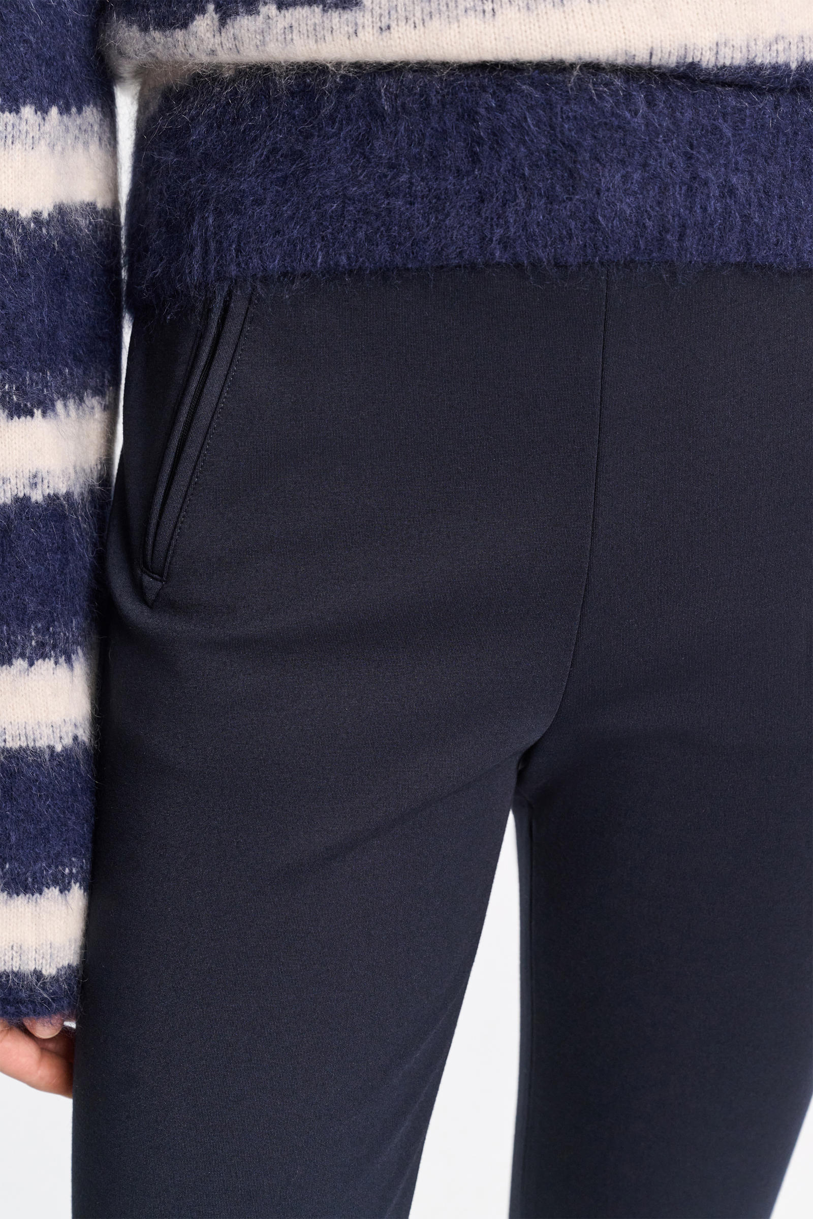 Dorothee Schumacher Leggings in Punto Milano dark navy