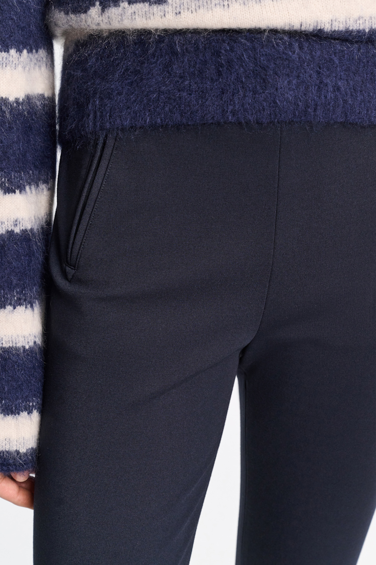 Dorothee Schumacher Leggings in Punto Milano dark navy