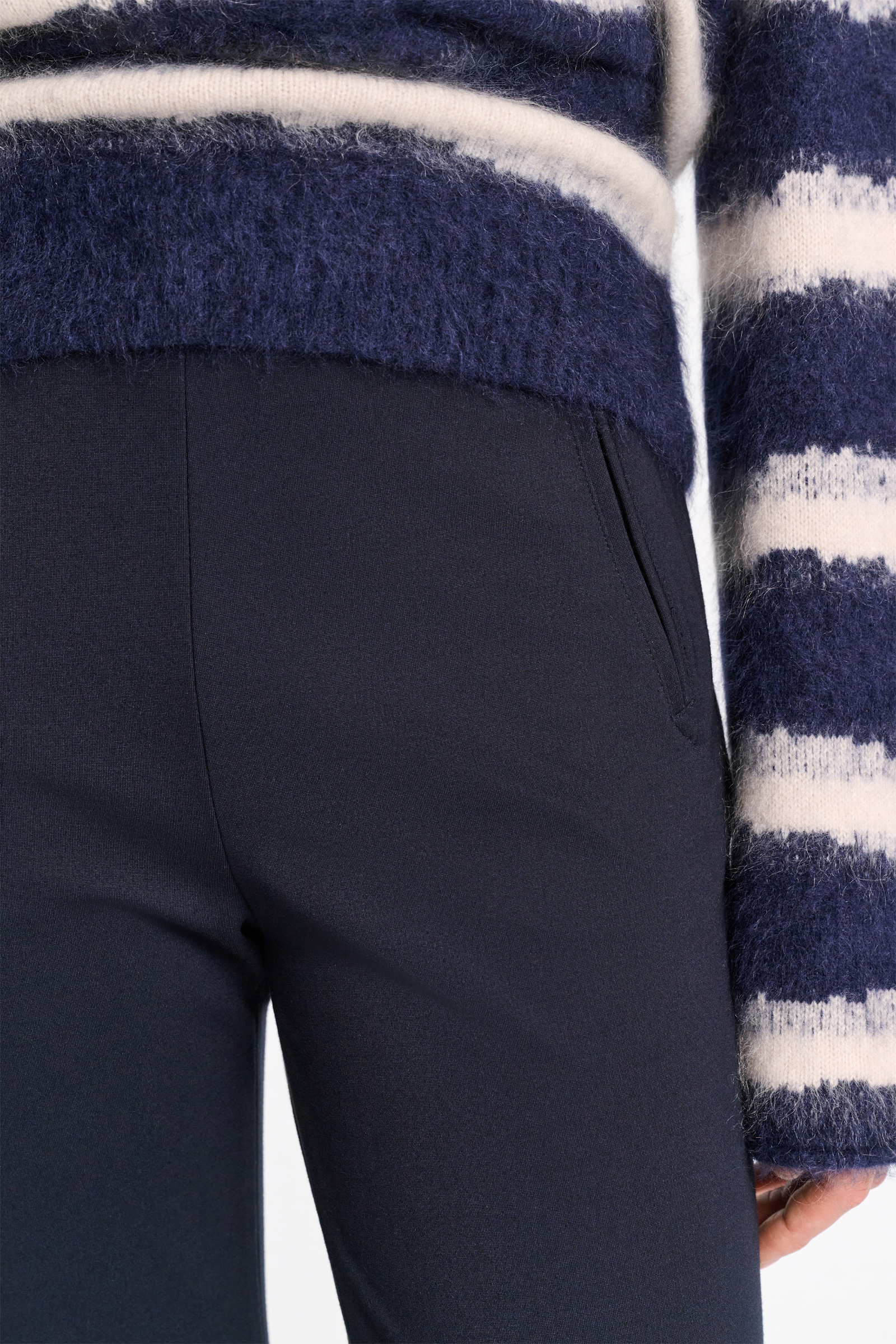 Dorothee Schumacher Leggings in Punto Milano dark navy