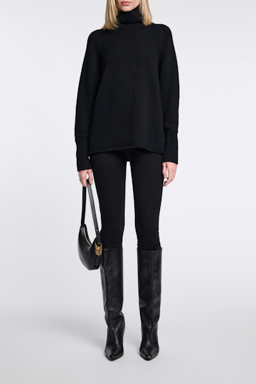 Dorothee Schumacher Leggings in Punto Milano pure black