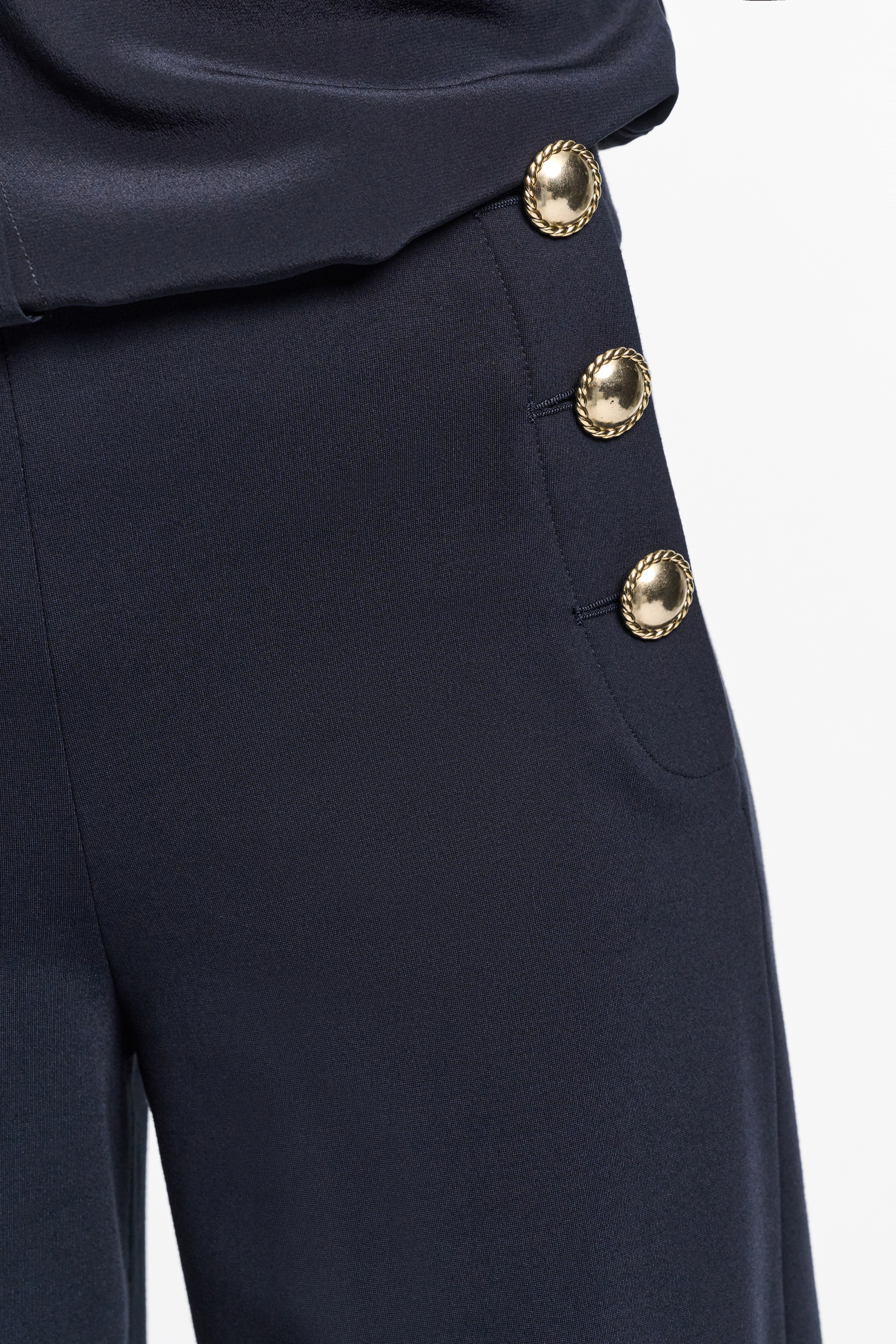 ルエマmohair touch double button EMOTIONAL ESSENCE I pants | Dorothee Schumacher