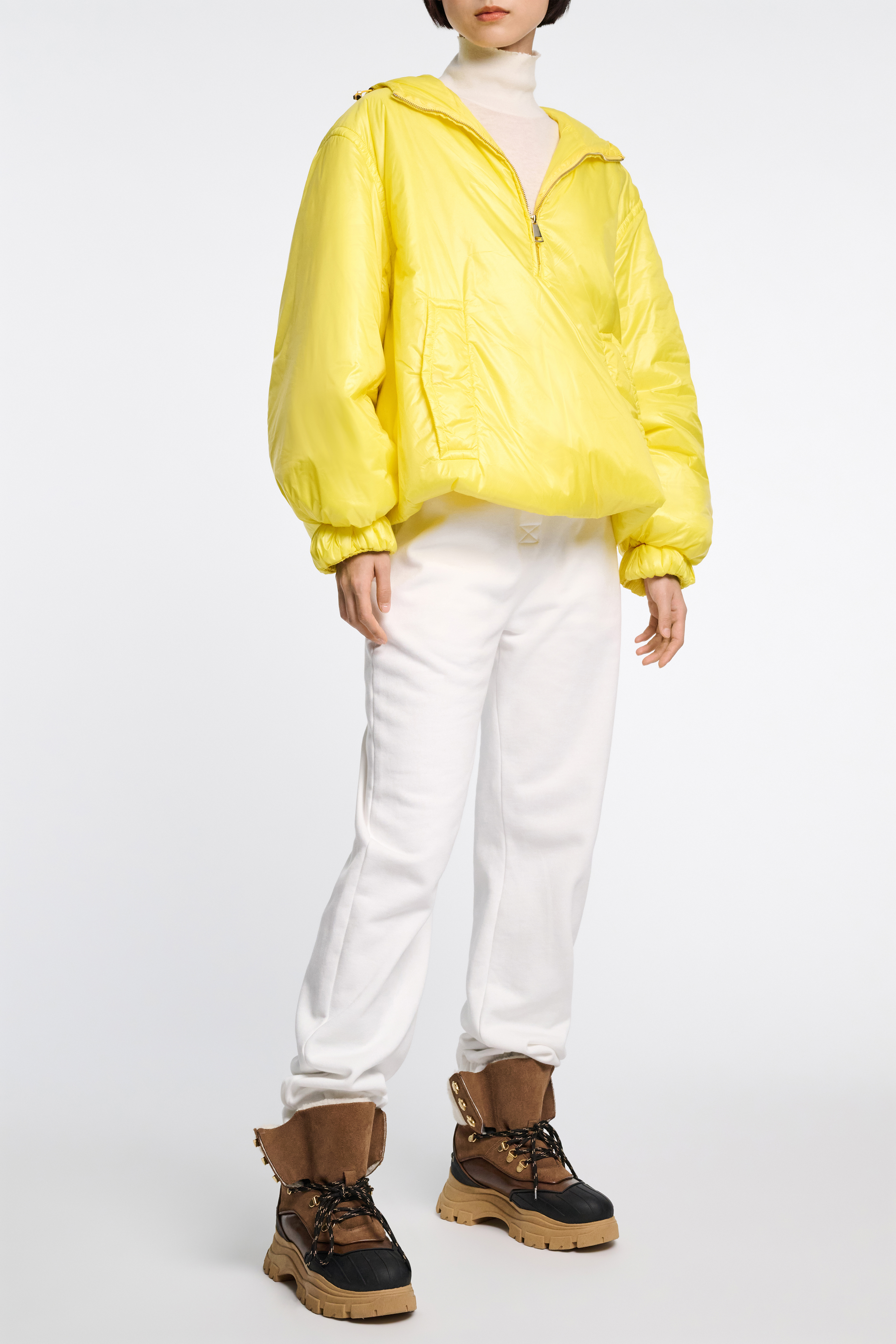 Dorothee Schumacher Hooded nylon anorak-style