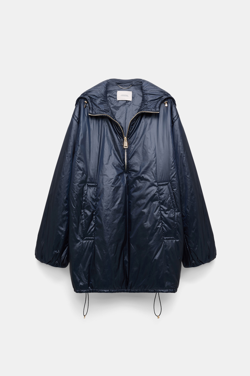 DOROTHEE SCHUMACHER HOODED NYLON ANORAK-STYLE JACKET 