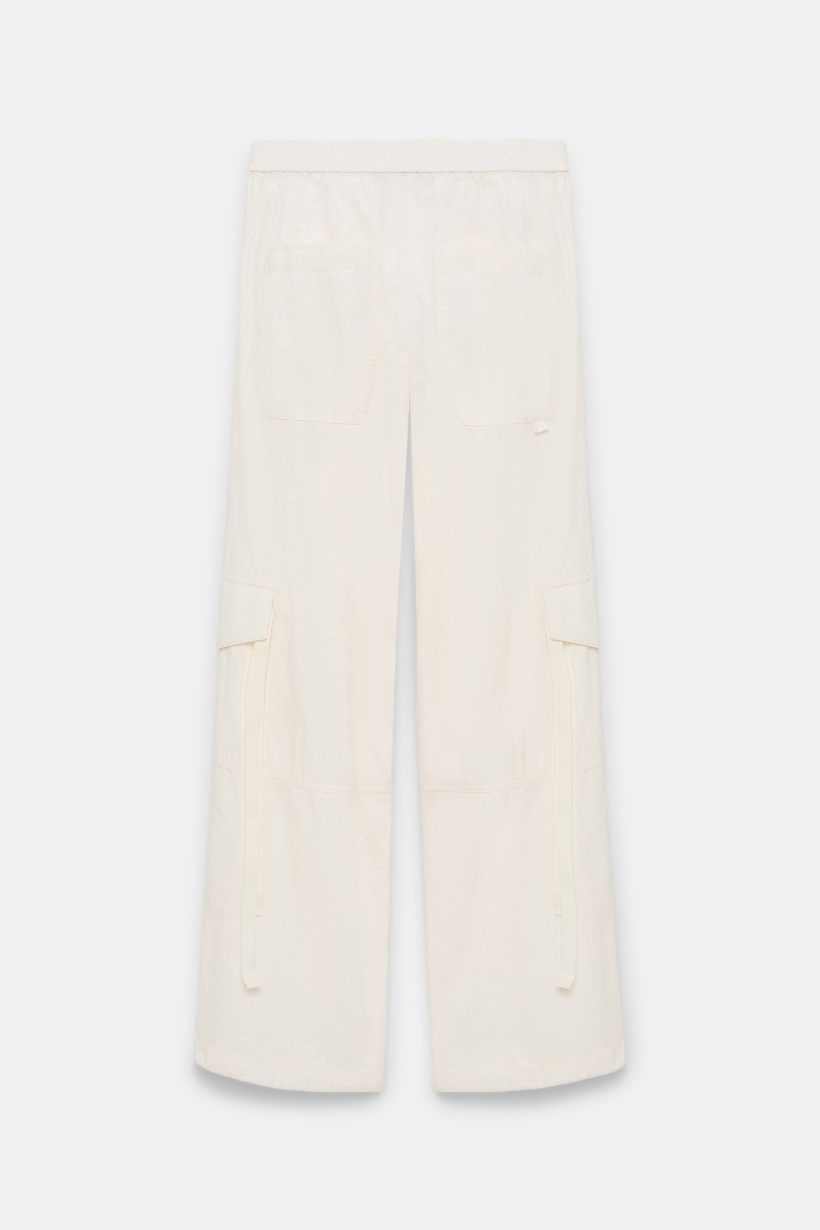 Dorothee Schumacher Corduroy cargo pants camellia white
