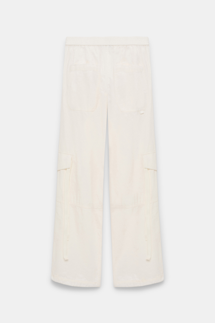 Dorothee Schumacher Corduroy cargo pants camellia white