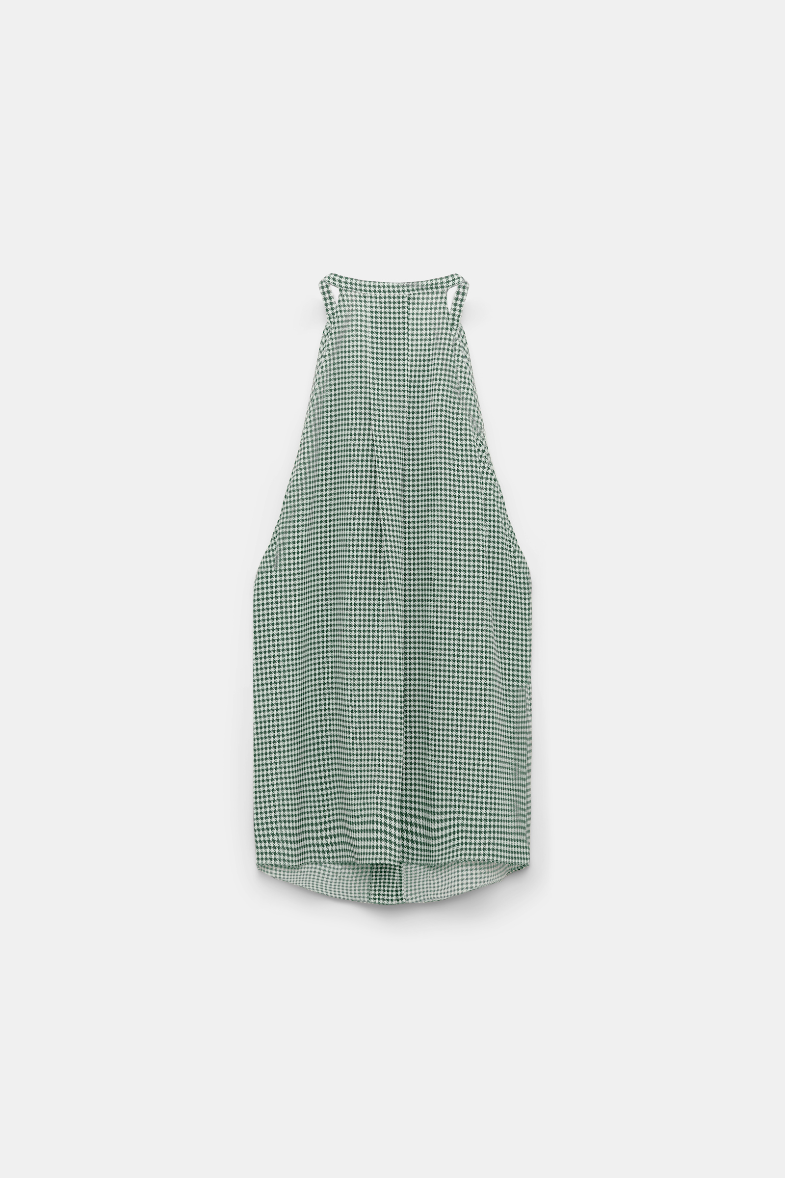 Dorothee Schumacher Top aus Seide-Viskose Mix mit Vichy-Print green vichy