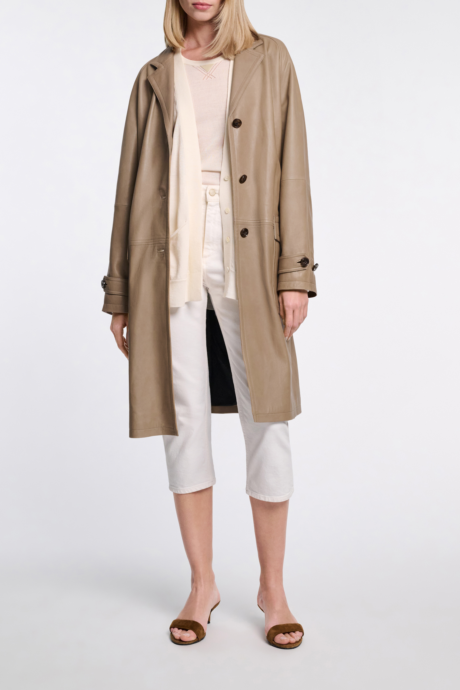 Dorothee Schumacher Top mit Rundhalssausschnitt cozy white