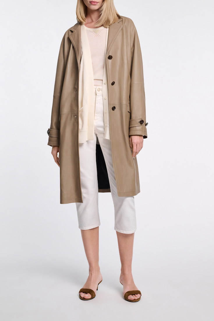 Dorothee Schumacher Top mit Rundhalssausschnitt cozy white