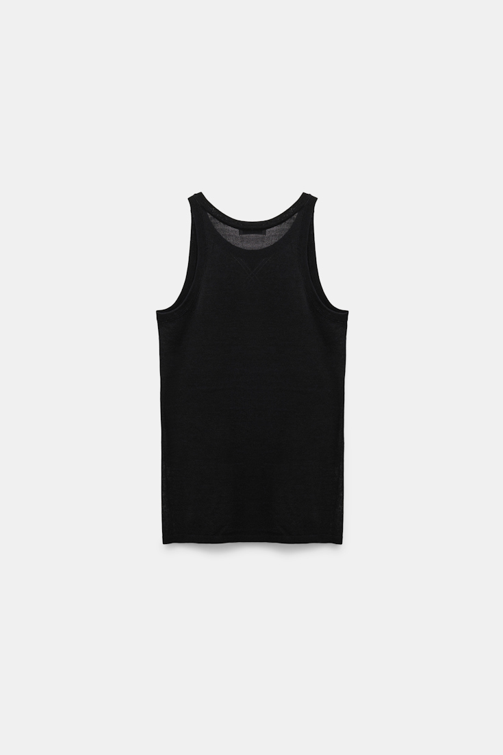 Dorothee Schumacher Top mit Rundhalssausschnitt pure black