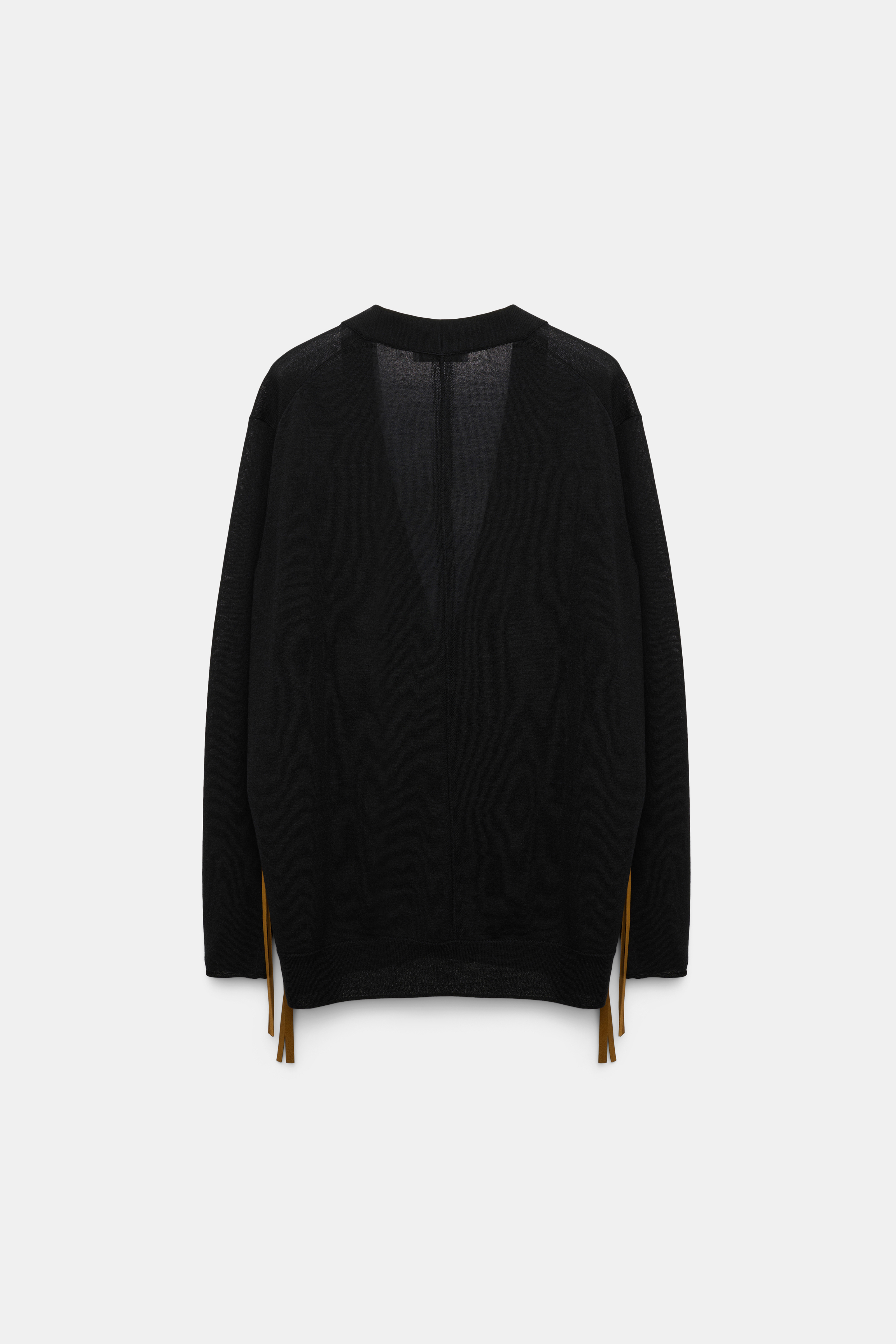 【新品タグ付】THETOE r Puff Cardigan black Toteme Puffed Cardigan in Black | FWRD