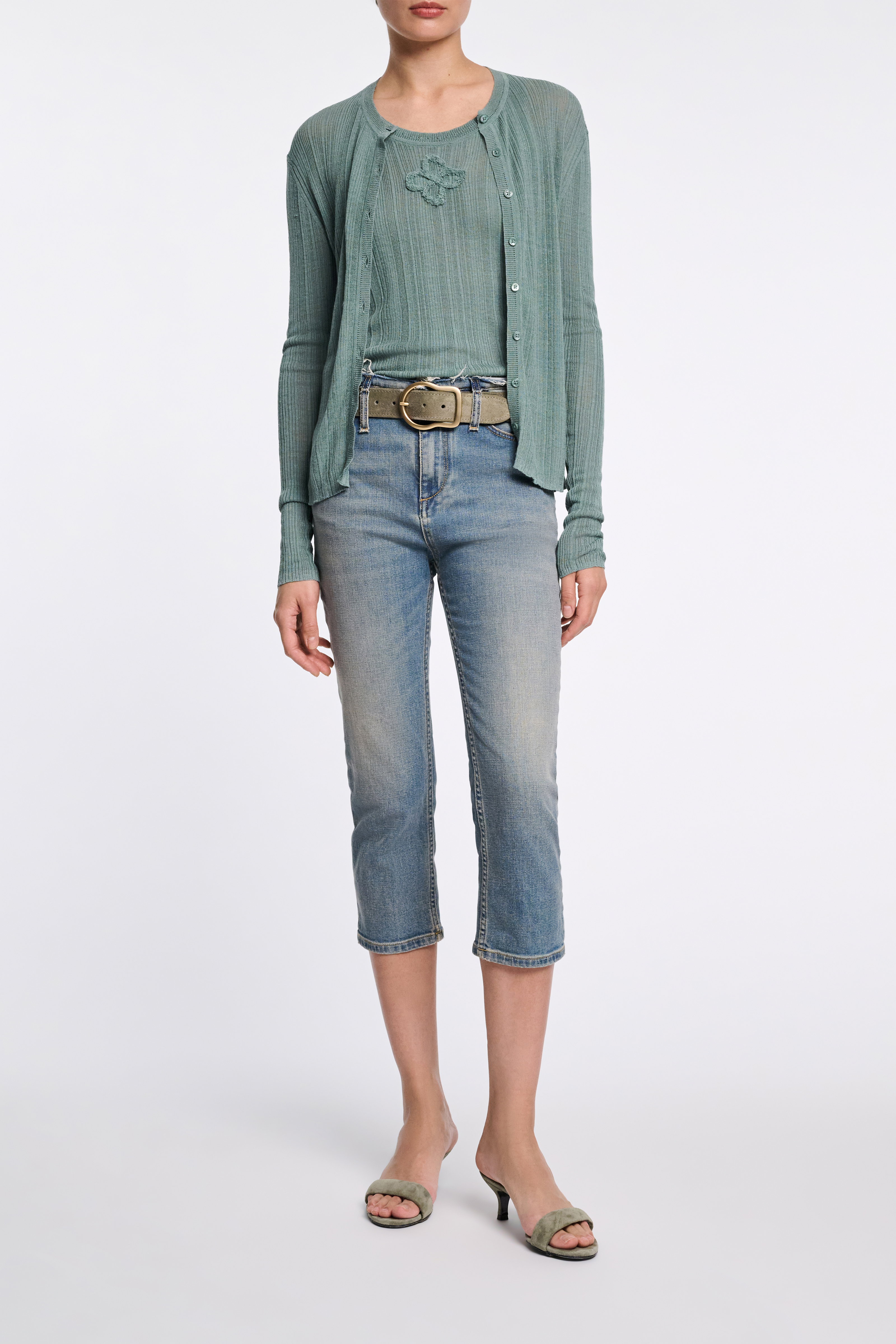 Dorothee Schumacher Linen blend ribbed