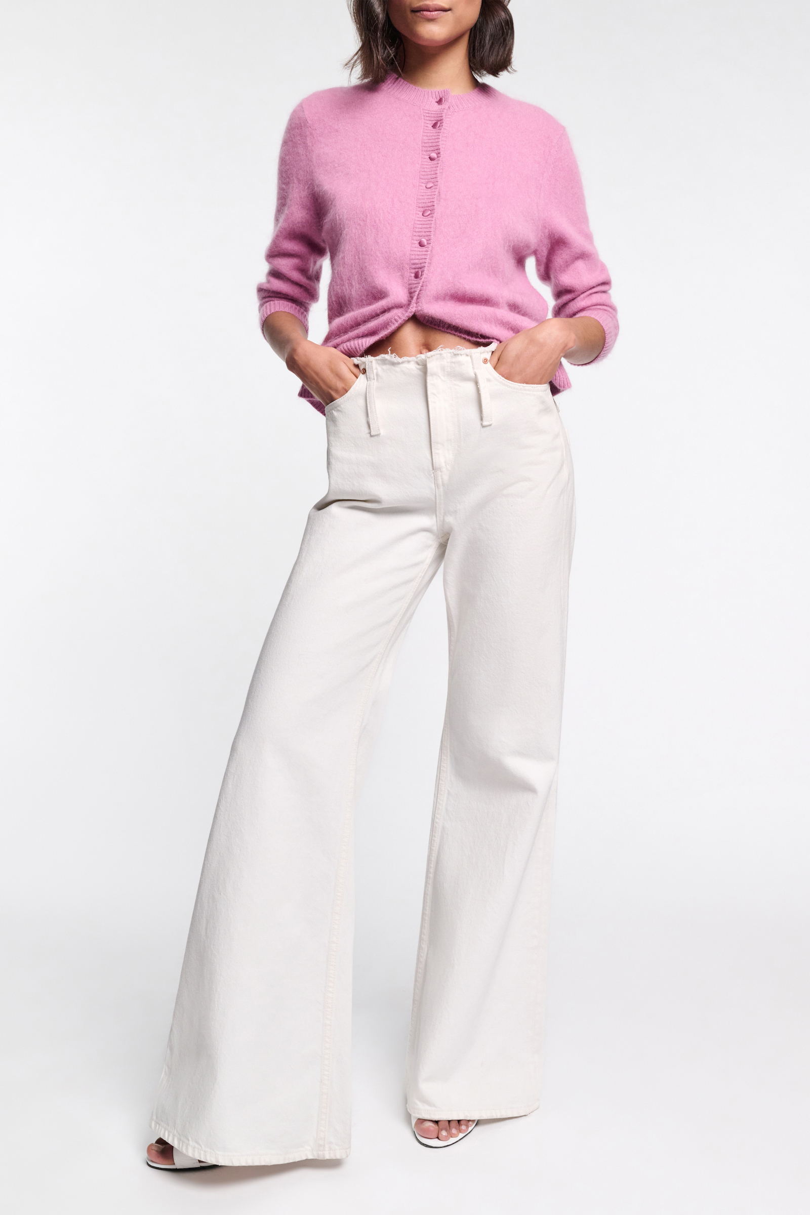 Dorothee Schumacher Cardigan aus Merino-Kaschmir Mix begonia