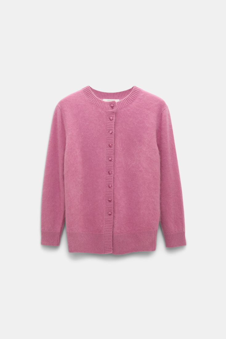 Dorothee Schumacher Cardigan aus Merino-Kaschmir Mix begonia