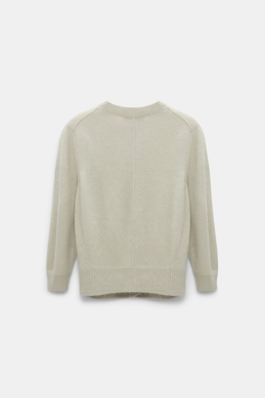 Dorothee Schumacher Fluffy knit cardigan light mint