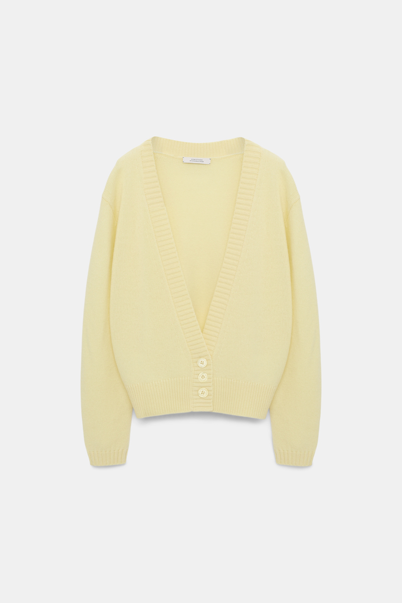 DOROTHEE SCHUMACHER DEEP V-NECK CARDIGAN 