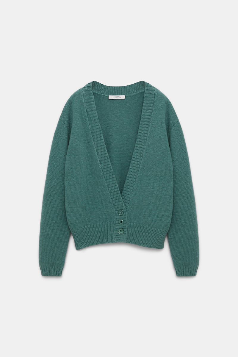 DOROTHEE SCHUMACHER DEEP V-NECK CARDIGAN