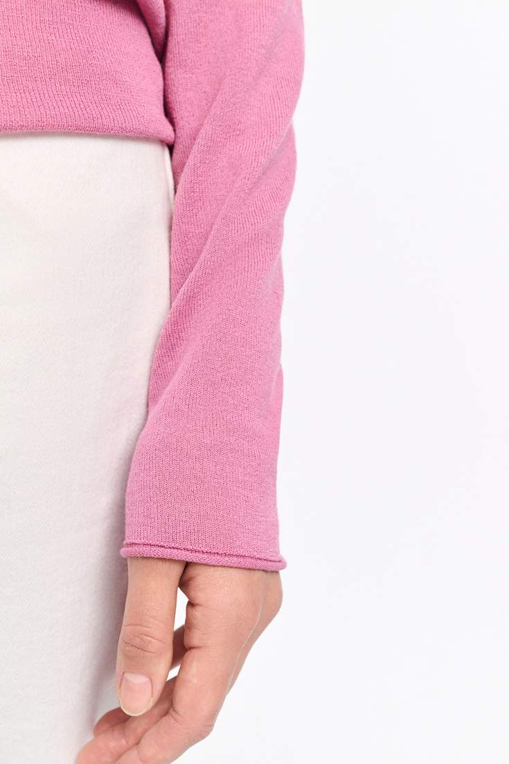 Dorothee Schumacher Deep U-neck pullover light crocus