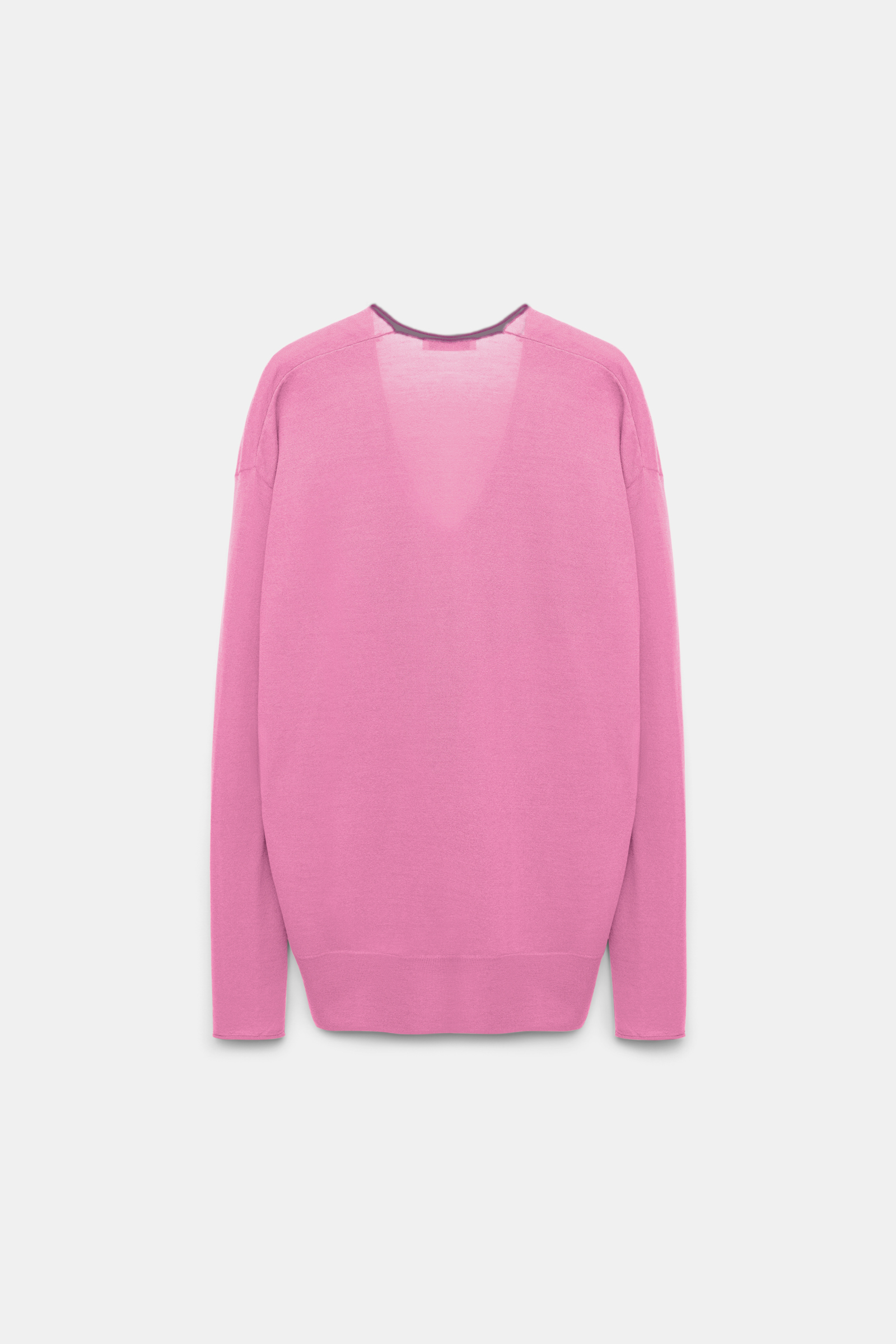 Dorothee Schumacher Deep U-neck pullover light crocus