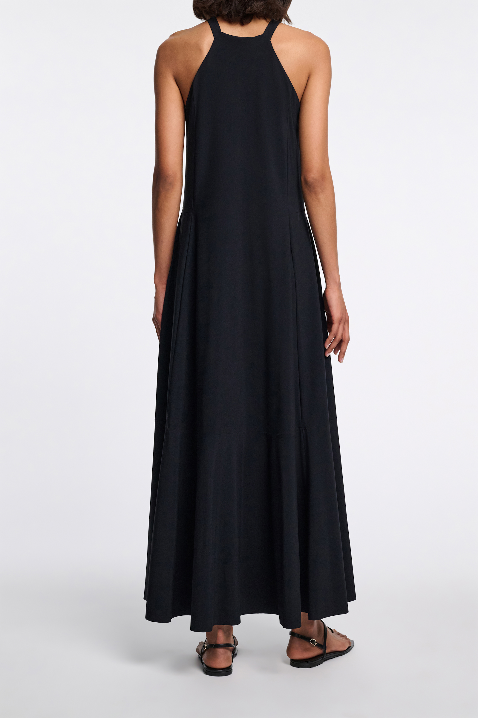 Dorothee Schumacher Dress with removable rose pure black
