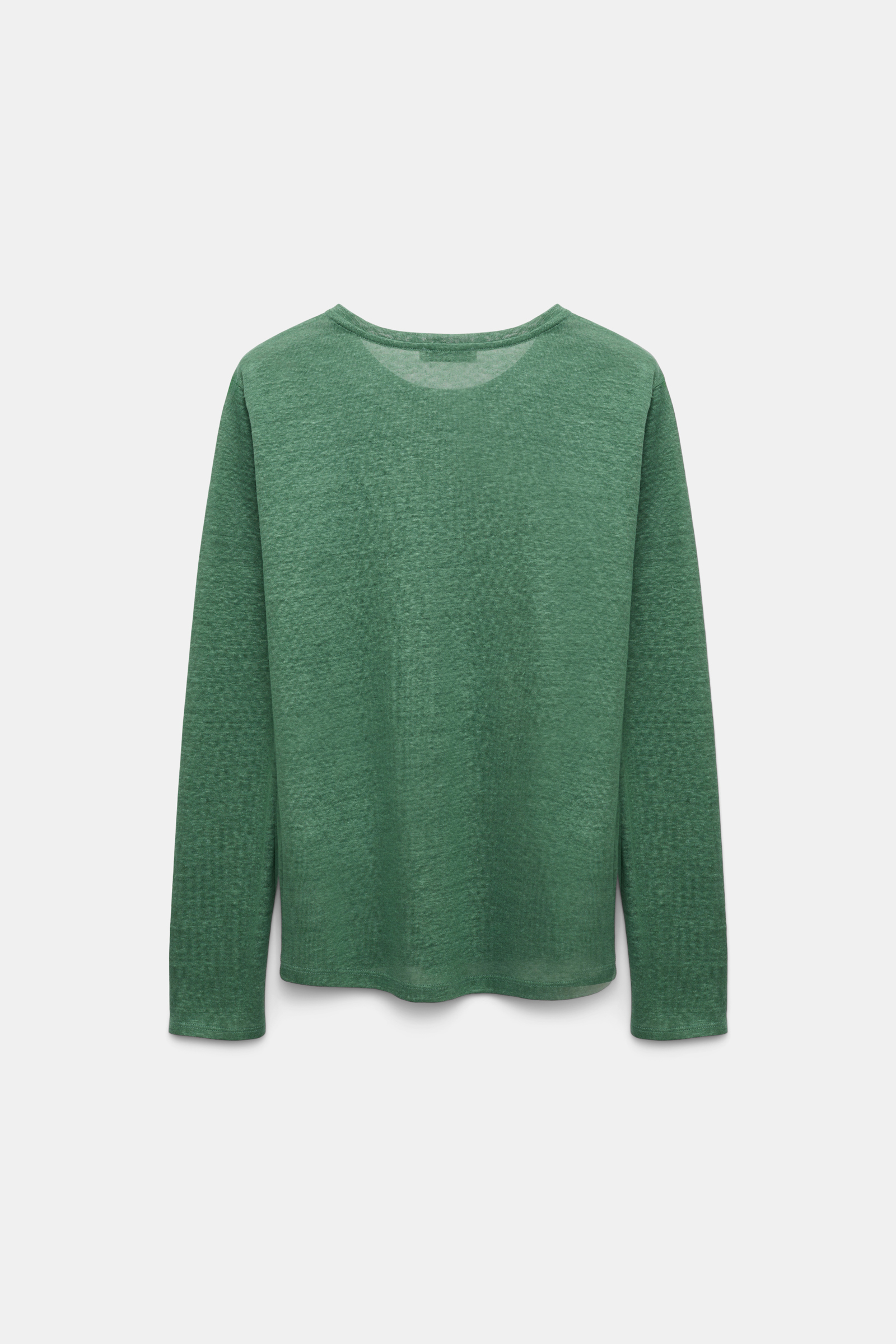 Dorothee Schumacher Long sleeve hemp T-shirt jade