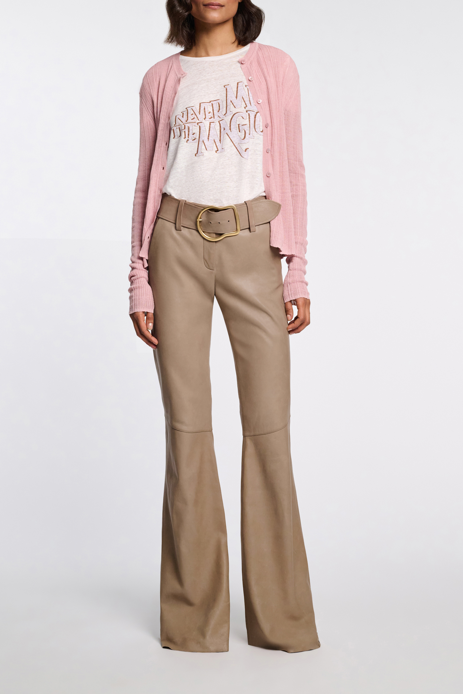 Dorothee Schumacher T-Shirt mit NEVER MISS THE MAGIC Print magic rose