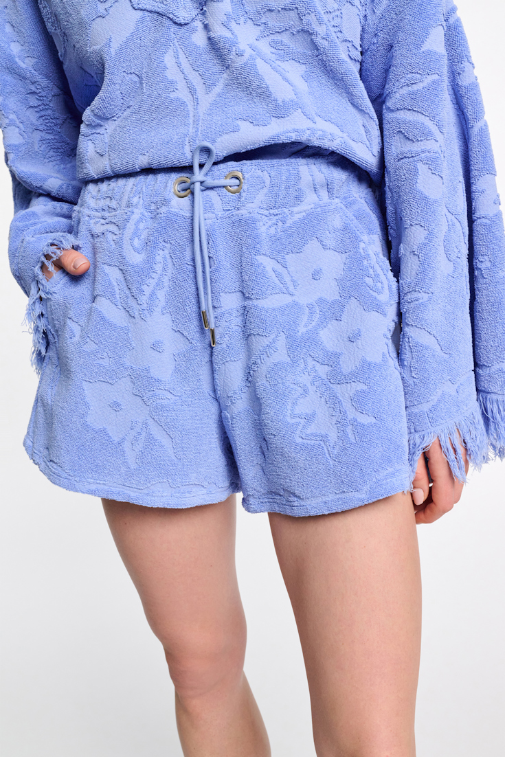 Dorothee Schumacher Shorts mit floralem Muster light cornflower