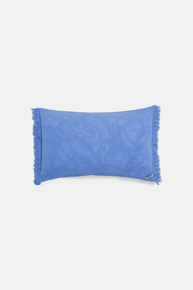 Dorothee Schumacher Kissen mit floralem Muster light cornflower